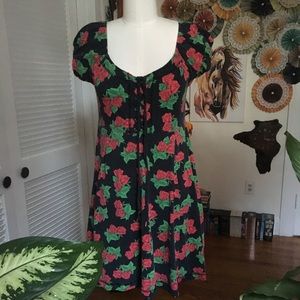 Betsey Johnson summer rose dress